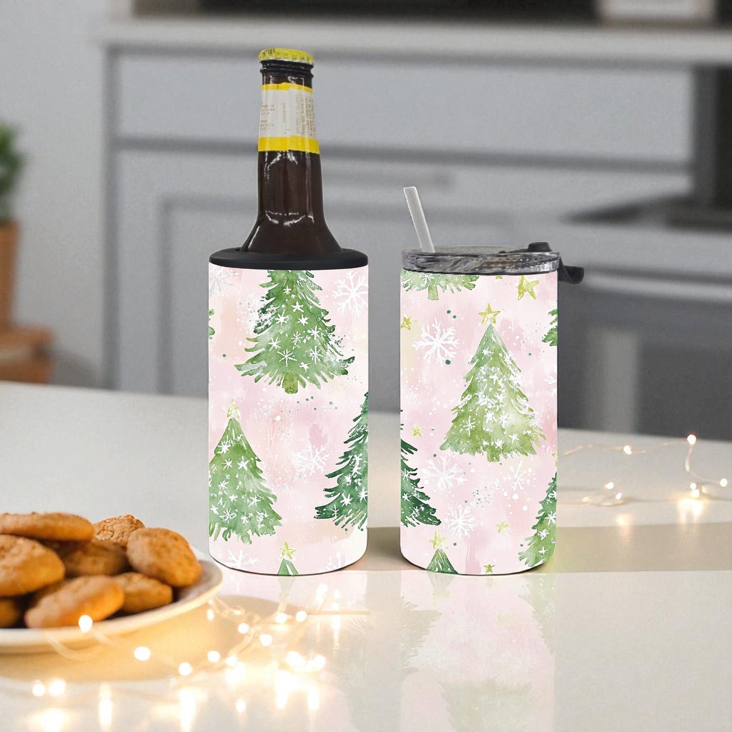 Frosty Pine 4-in-1 Can Cooler Tumbler