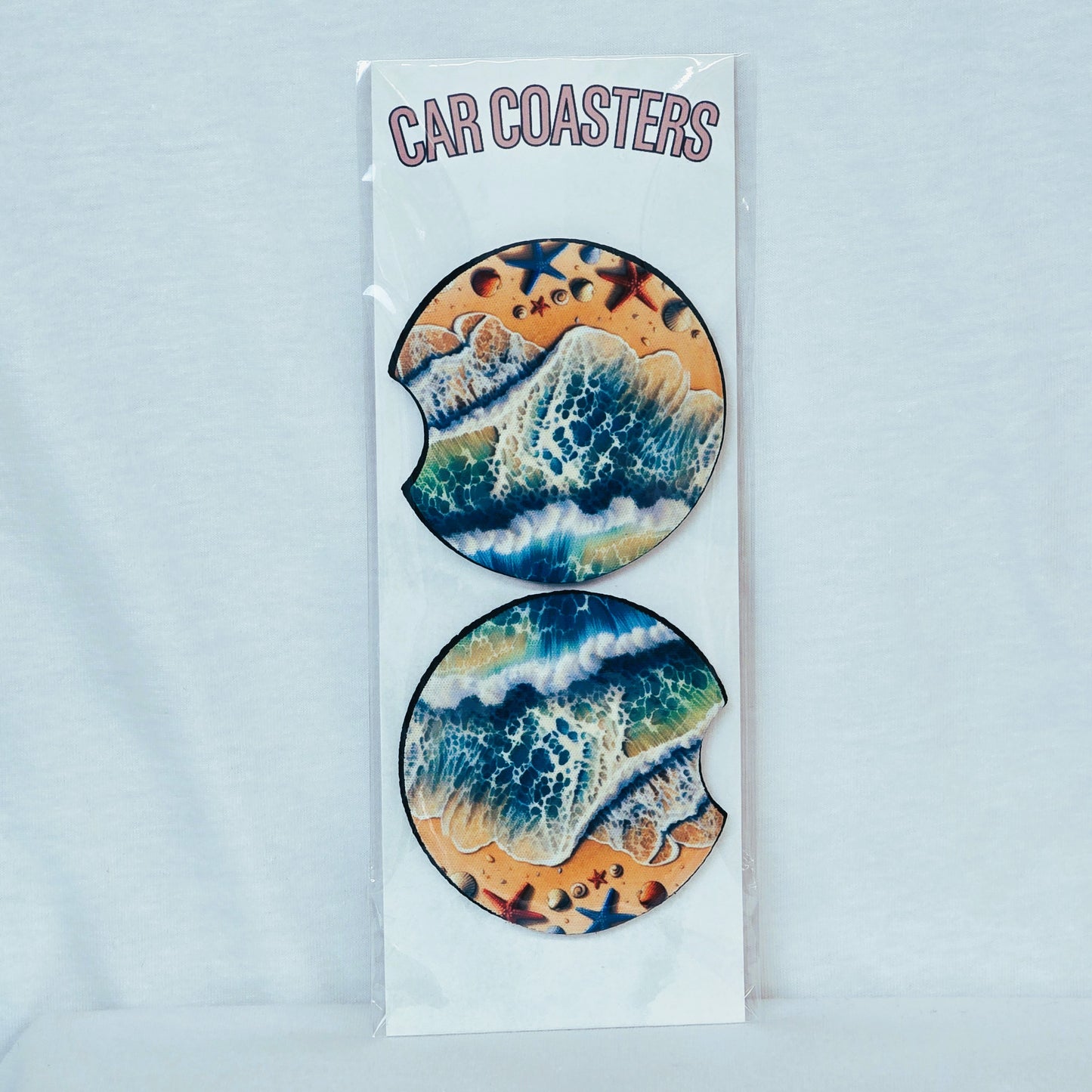 Tide & Treasure Car Coaster
