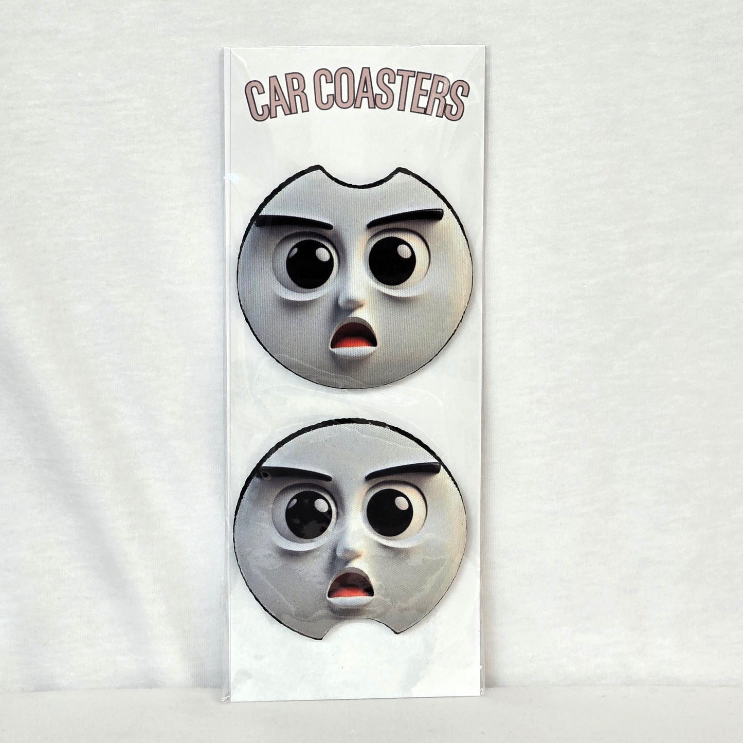 Shocked & Parked Car Coaster