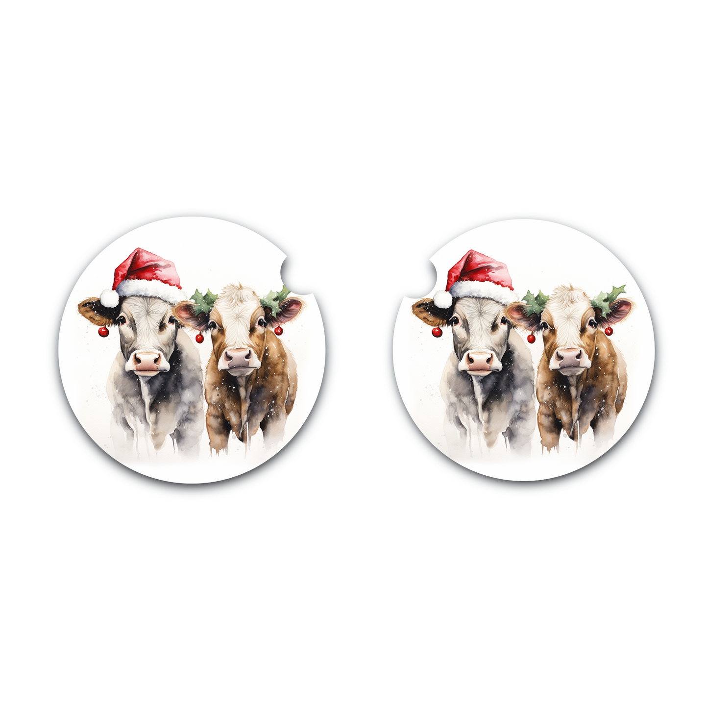 Yule Tide Companions Car Coaster
