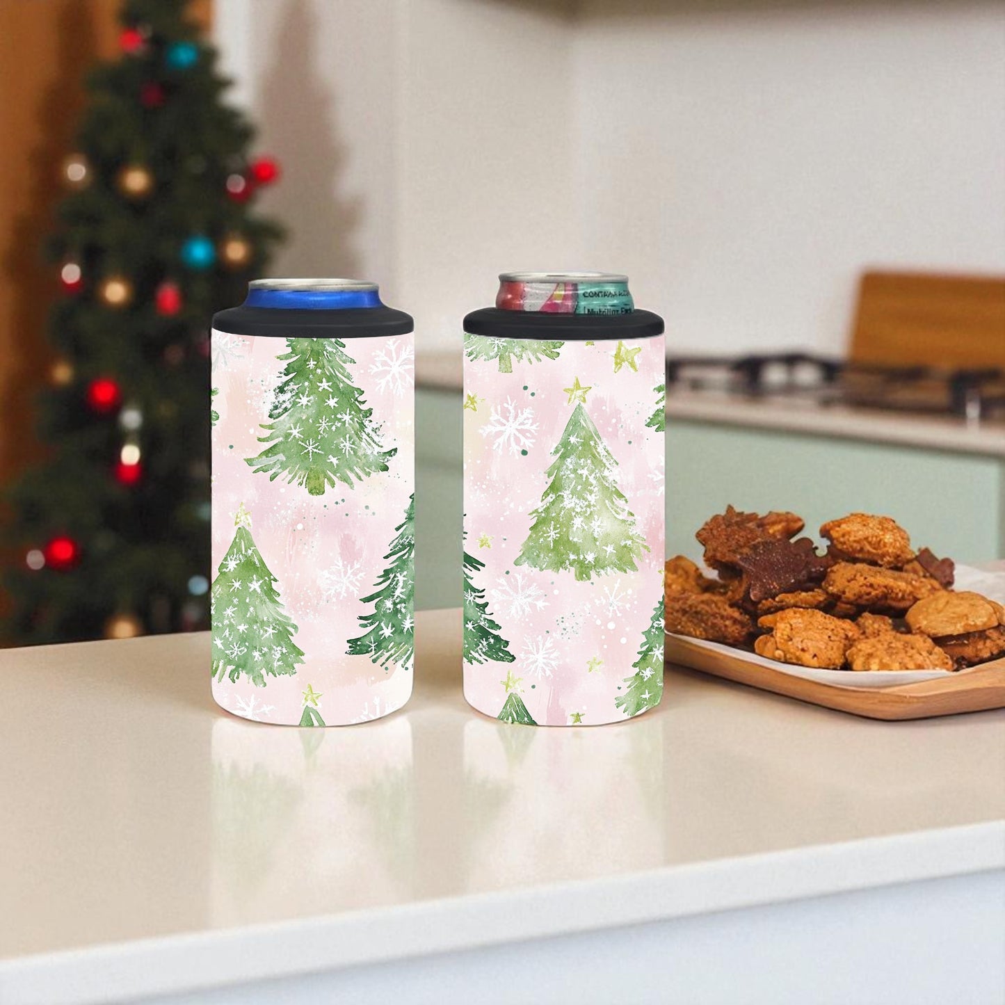 Frosty Pine 4-in-1 Can Cooler Tumbler