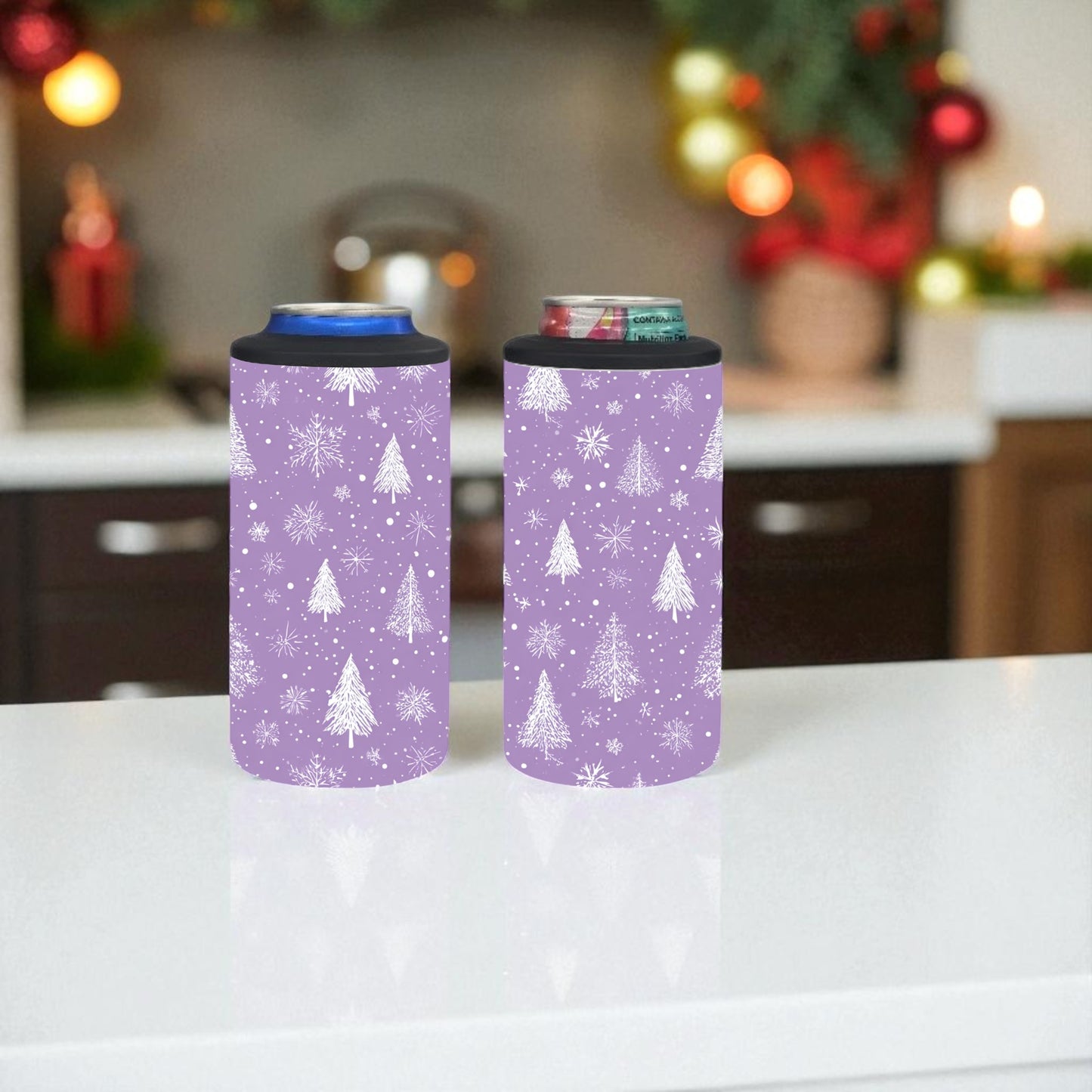 Winter Whimsy 4-in-1 Can Cooler Tumbler