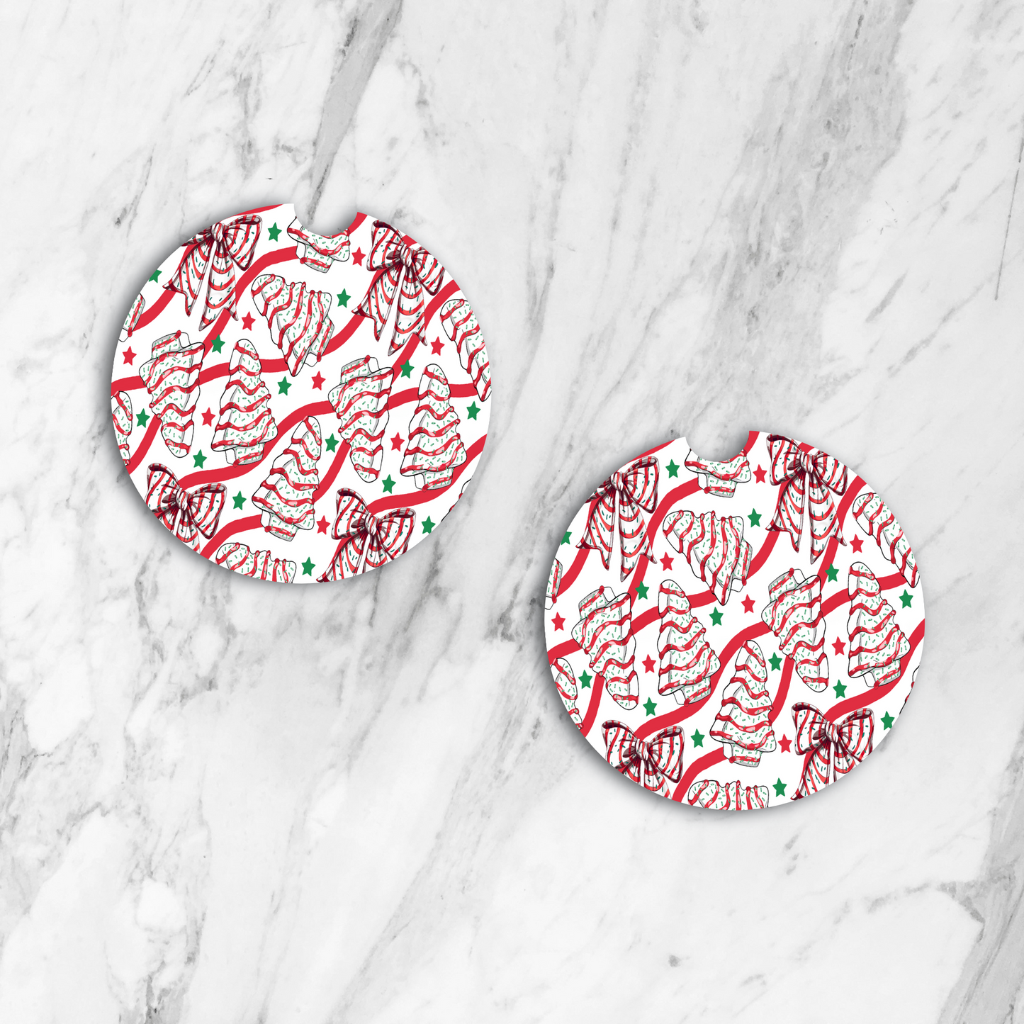 Sweet Tree Delight Car Coaster
