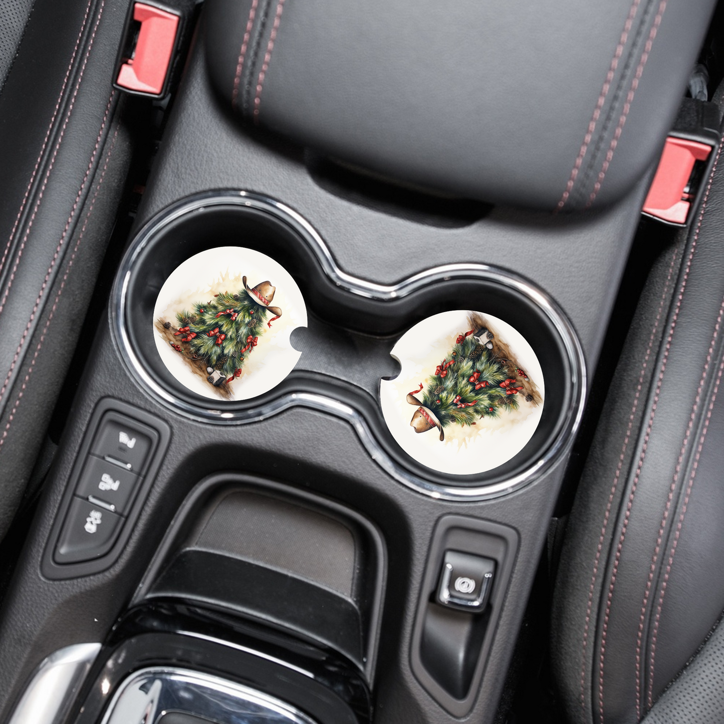 Prairie Pine Cheer Car Coaster