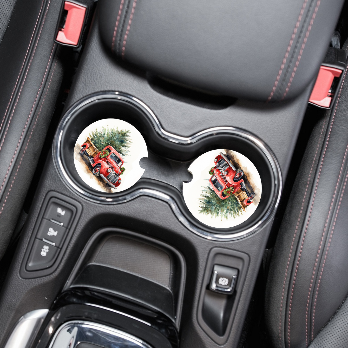 Evergreen Hauler Car Coaster