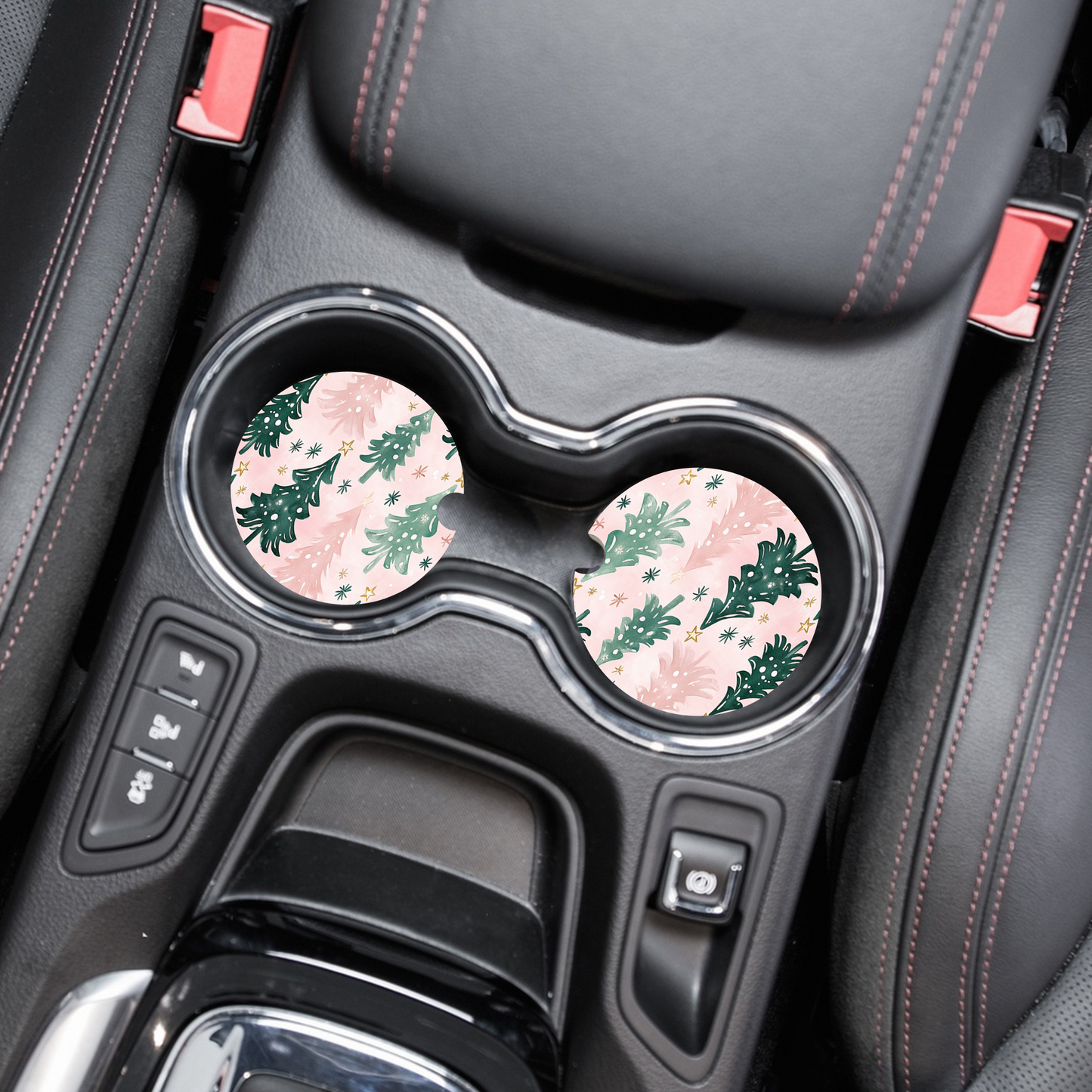Blush Pine Car Coaster