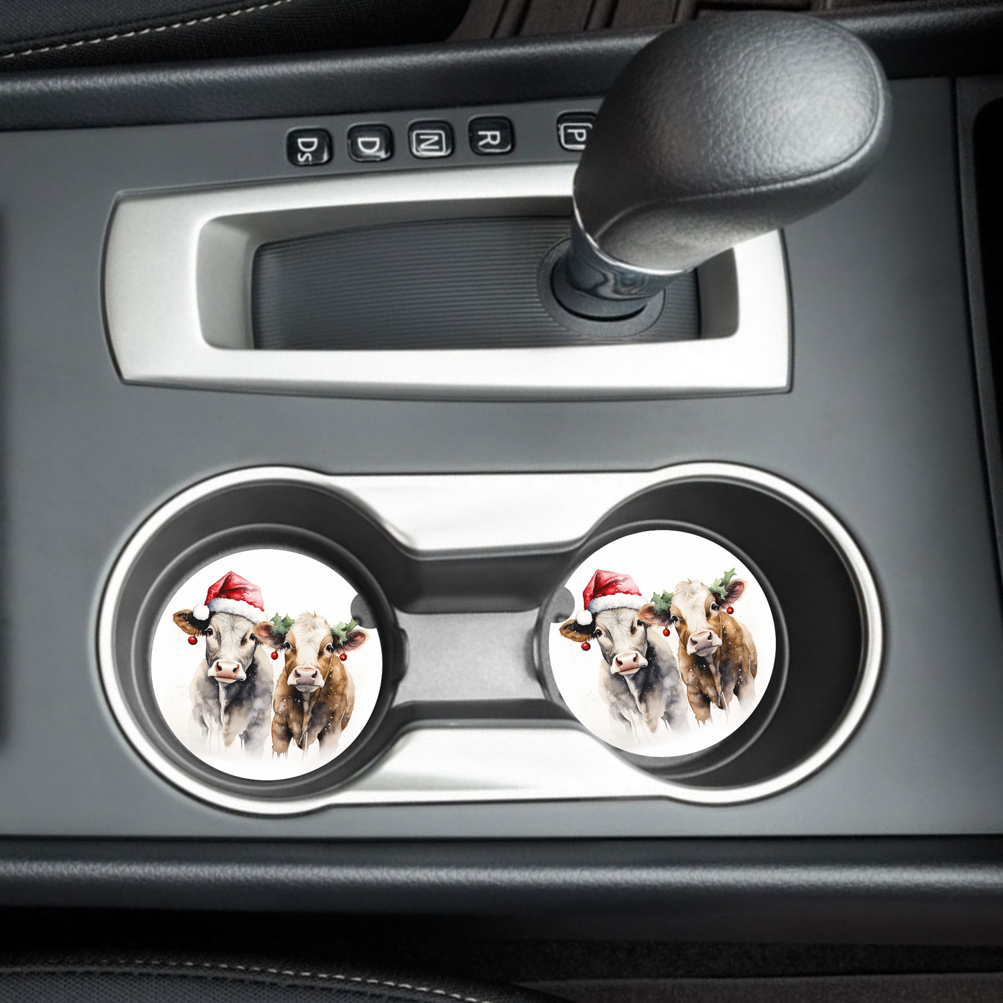 Yule Tide Companions Car Coaster