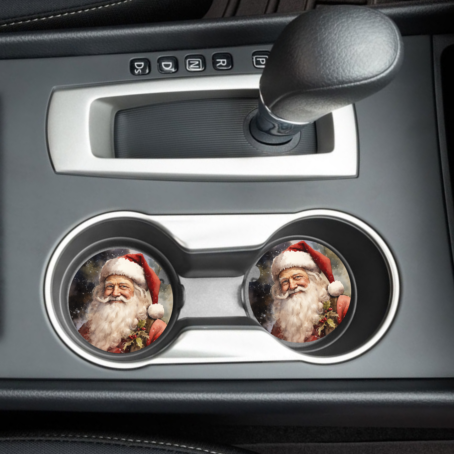 Classic Santa Claus Car Coaster