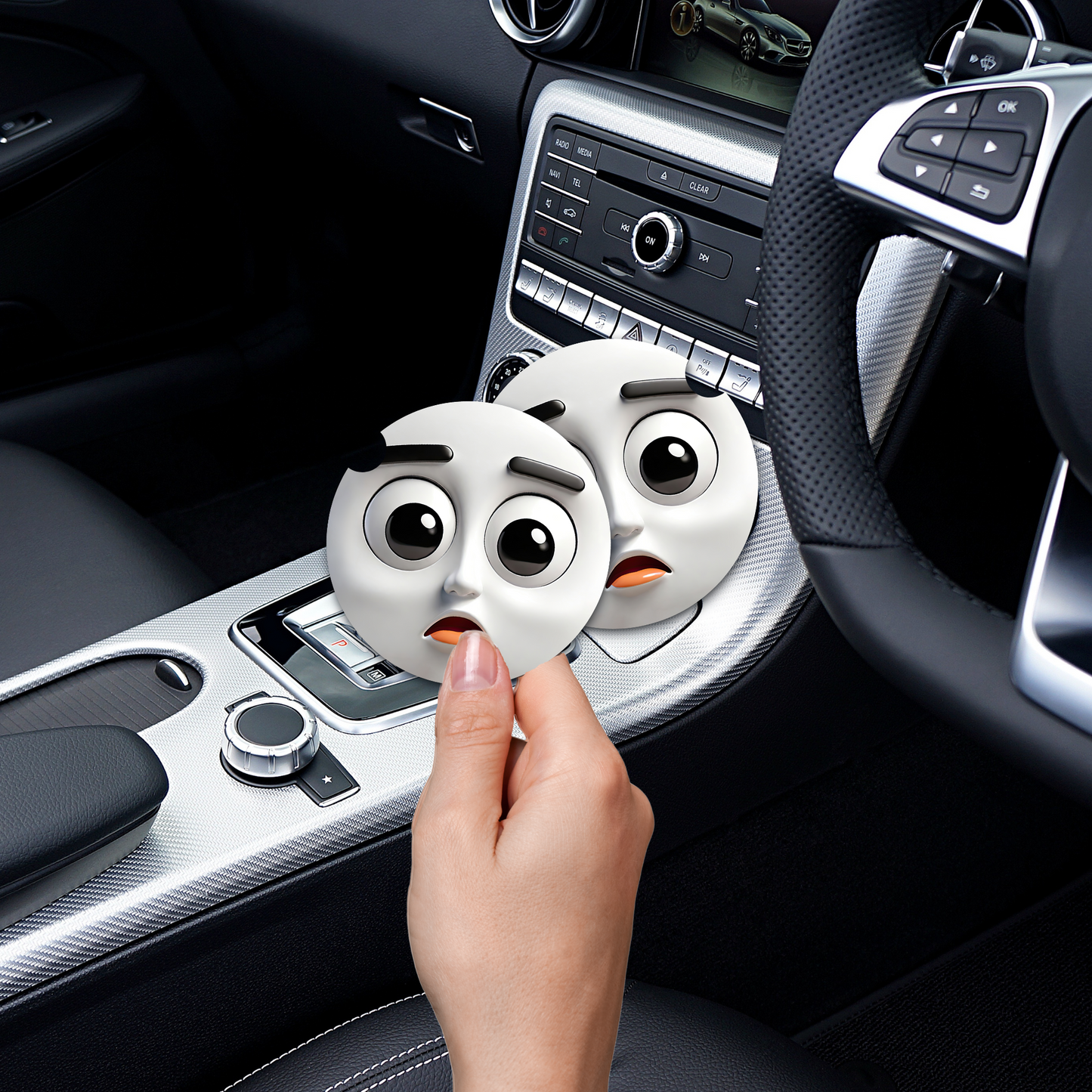 Brain Buffering… Car Coaster