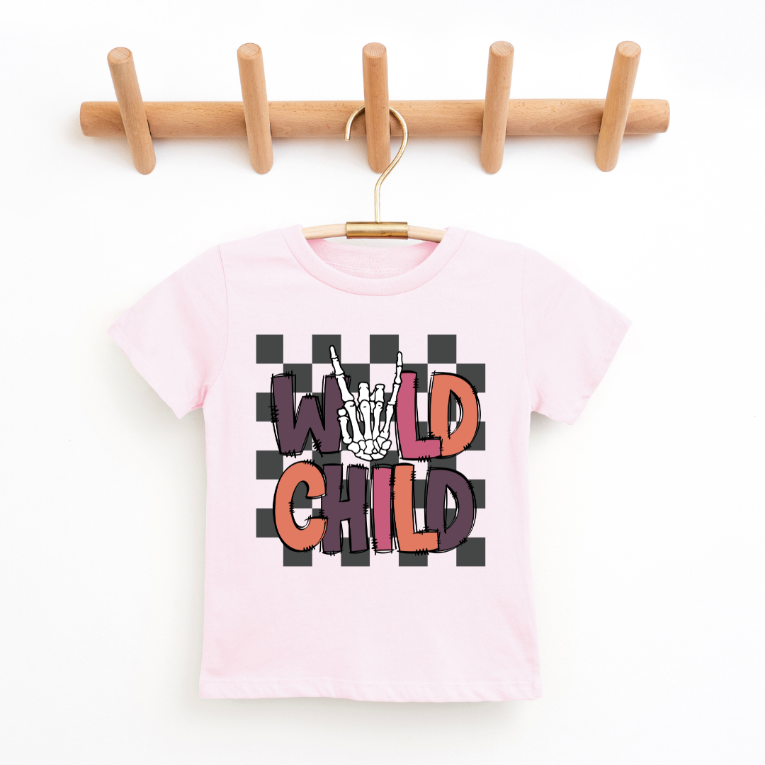Wild Child Mauves Toddler Graphic Tee