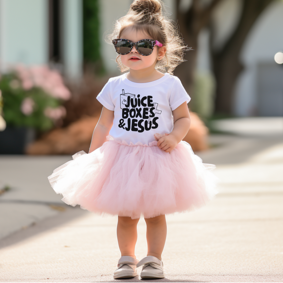 Juice Boxes & Jesus Toddler Graphic Tee