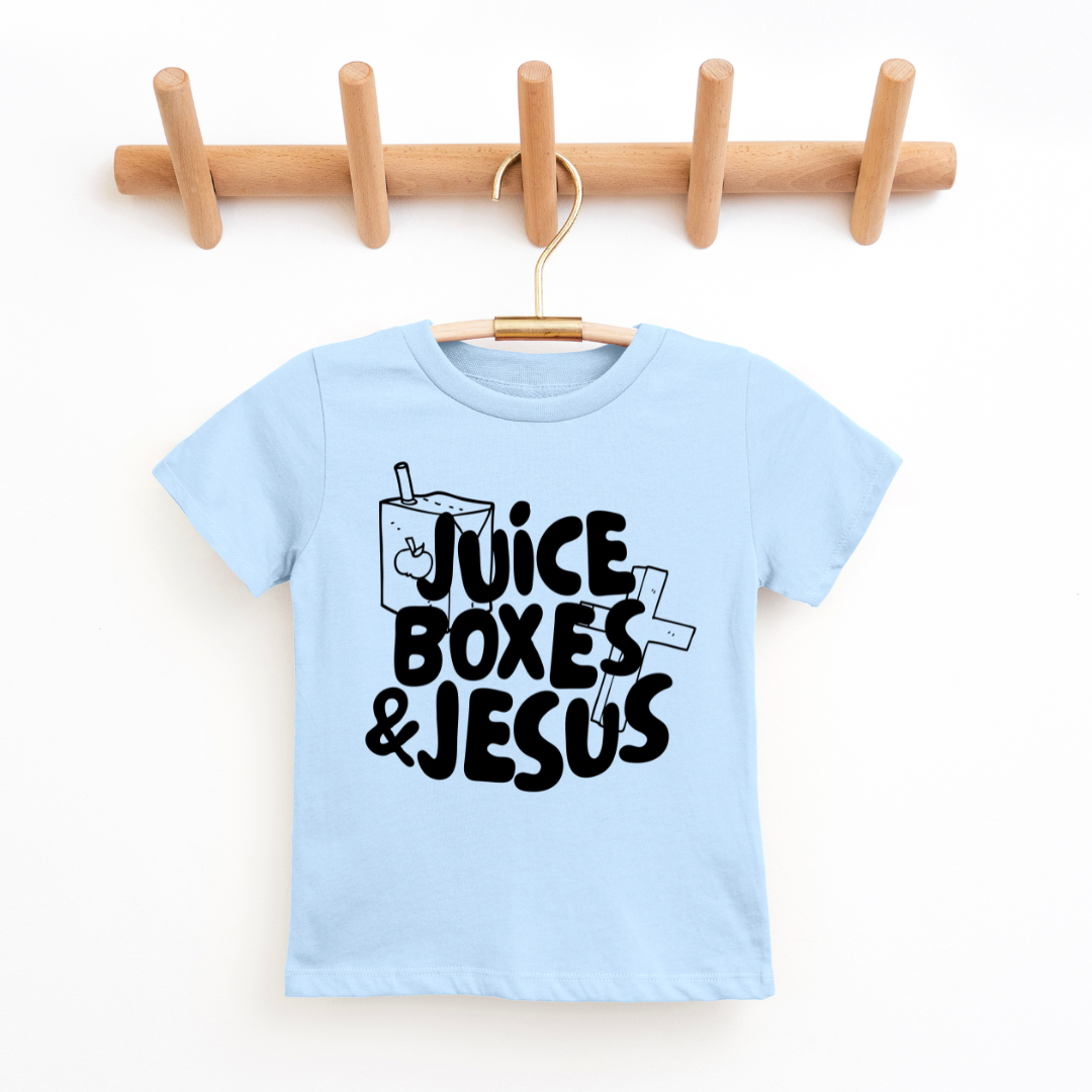 Juice Boxes & Jesus Toddler Graphic Tee