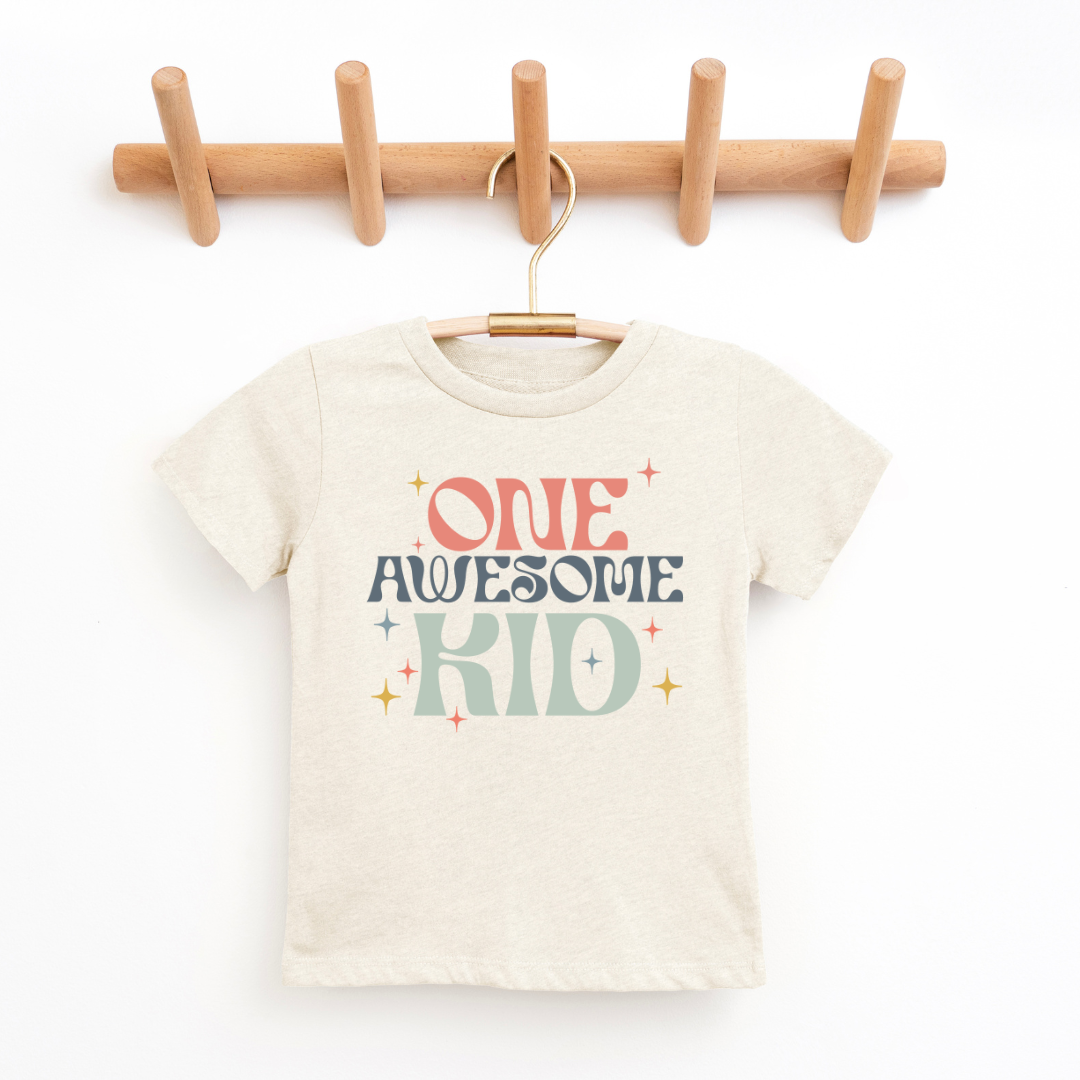 One Awesome Kid Youth & Toddler Graphic Tee