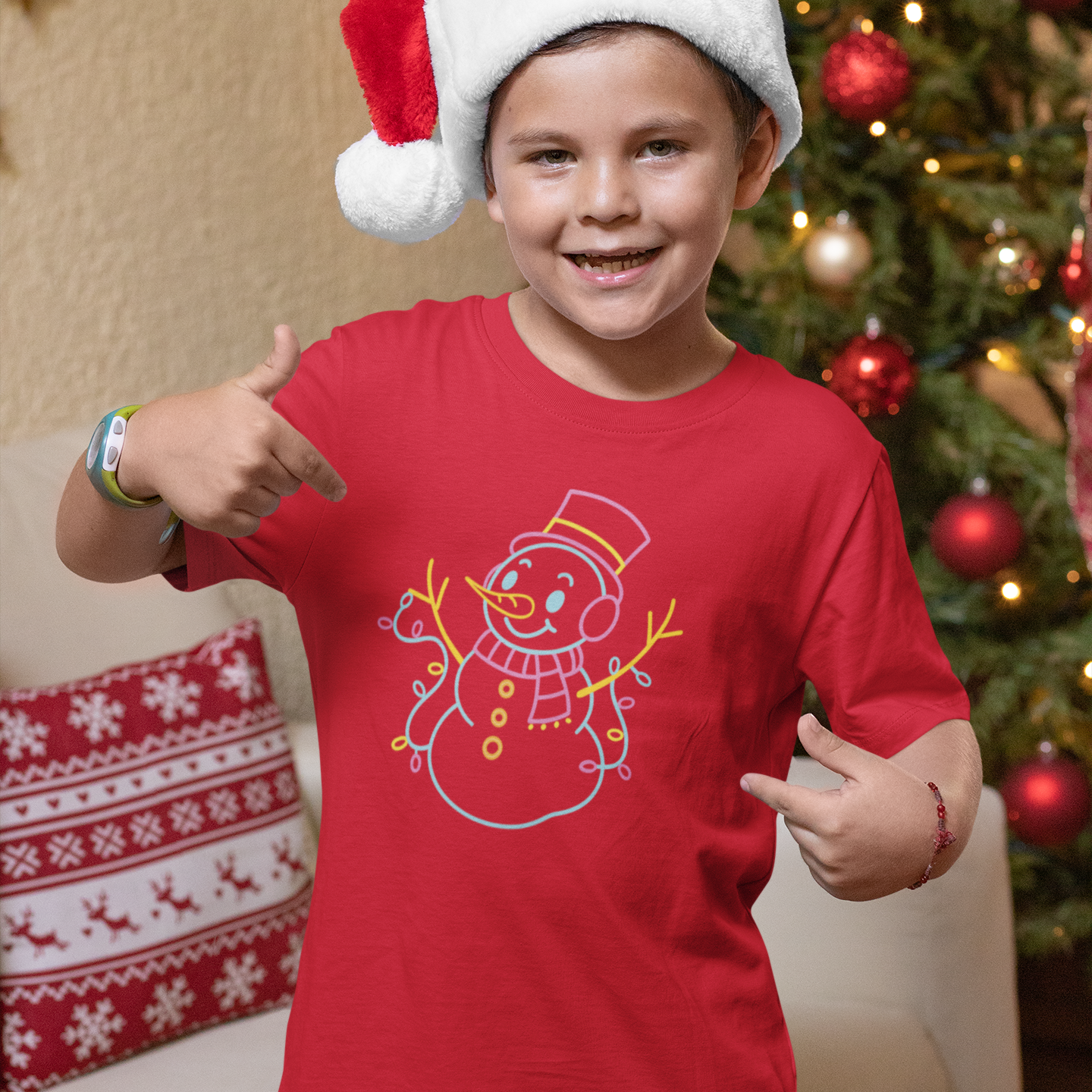 Neon Frosty Fun Youth & Toddler Graphic Tee