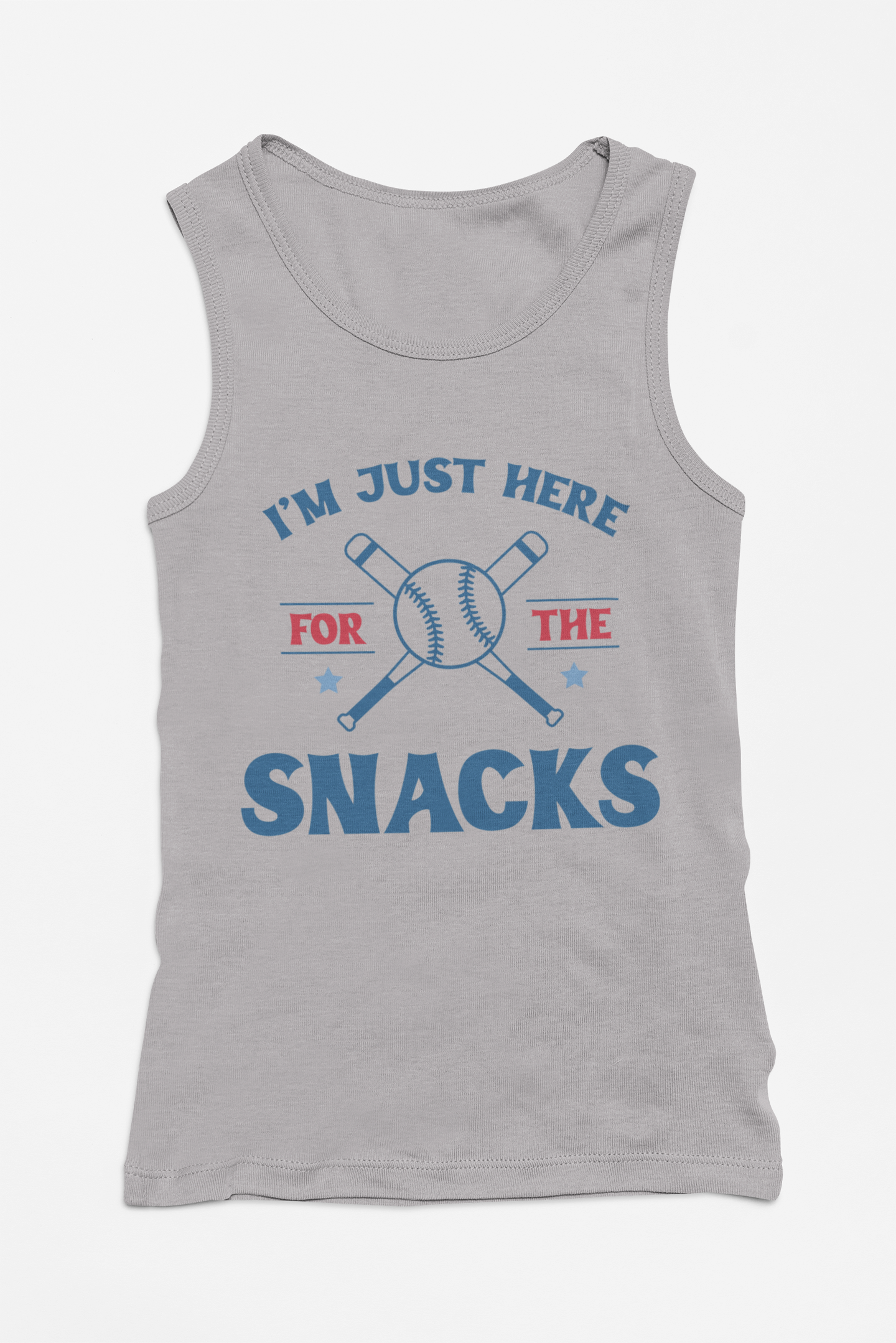 Just Here For The Snacks Toddler Graphic Tank