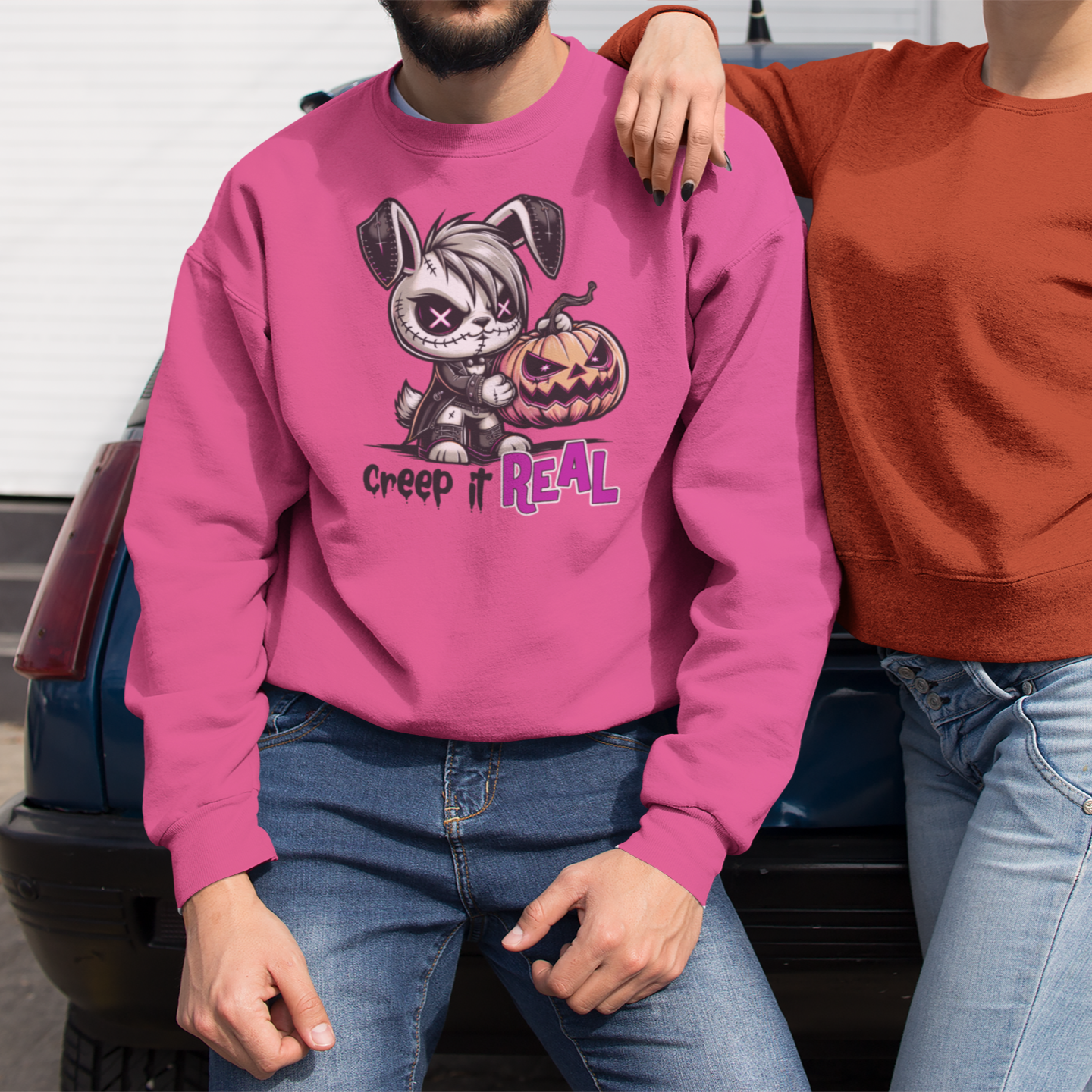 Creep It Real Graphic Sweatshirt