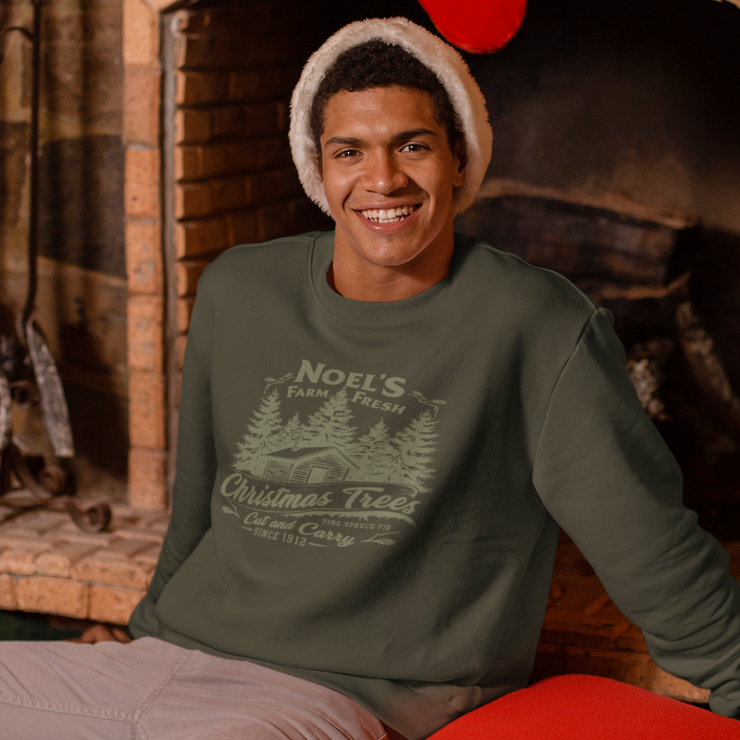 Noel’s Farm Fresh Trees Graphic Sweatshirt