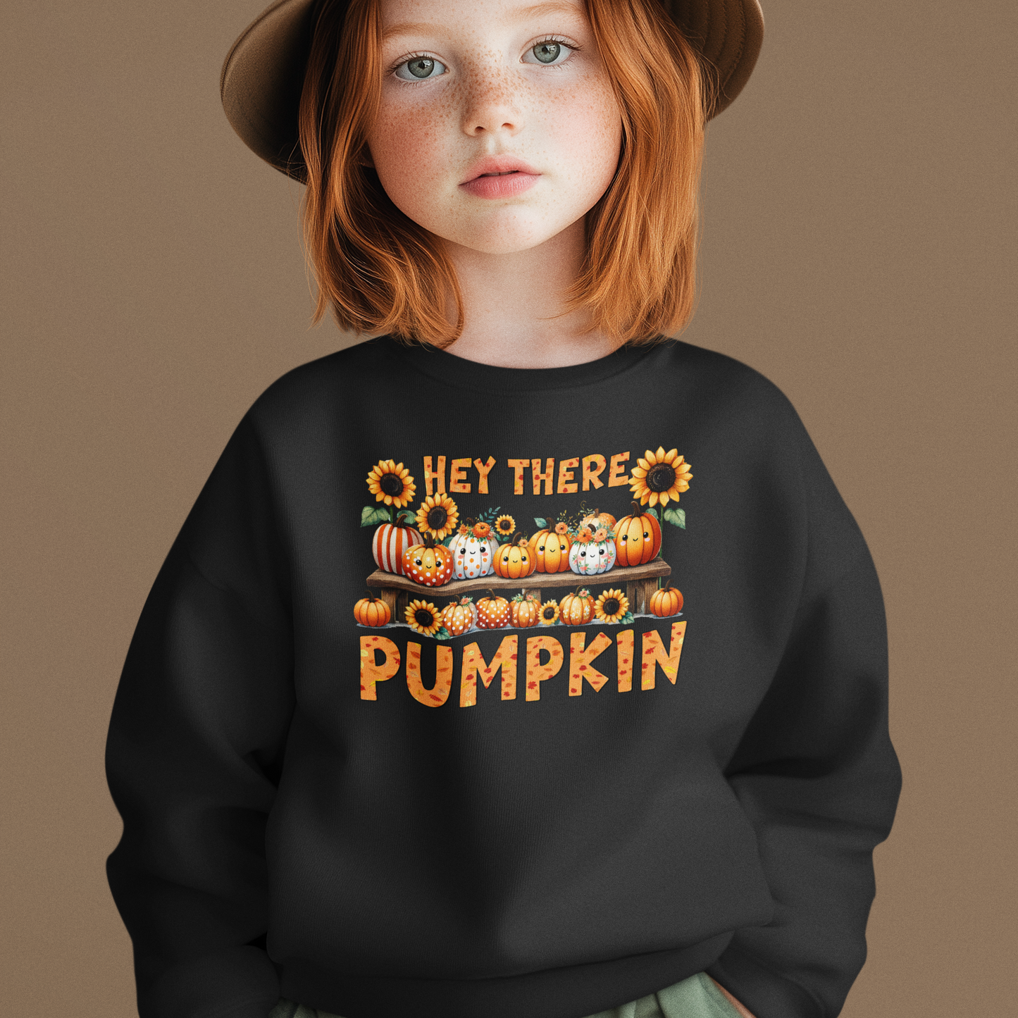 Hey There Pumpkin Youth & Toddler Sweatshirt