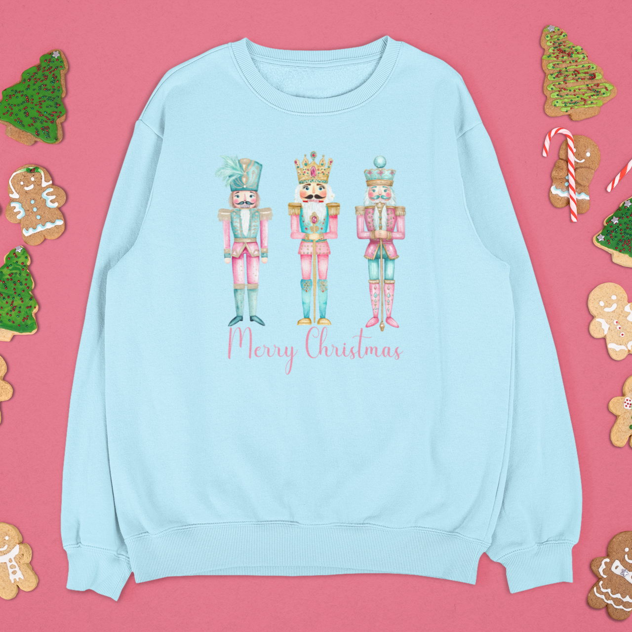 Pastel Nutcracker Royalty Graphic Sweatshirt