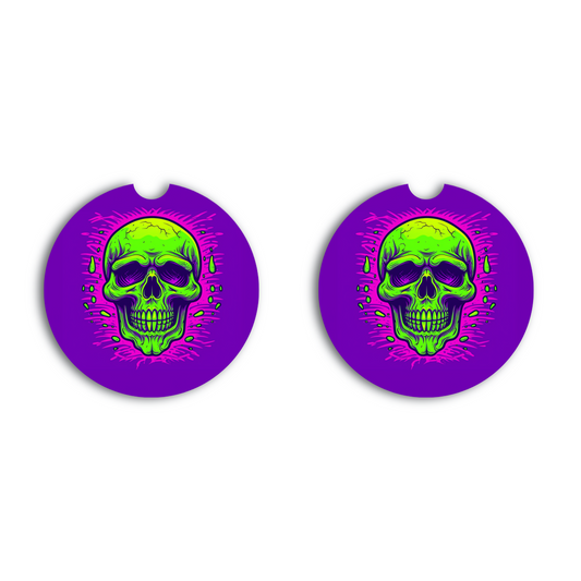Toxic Glow Car Coaster