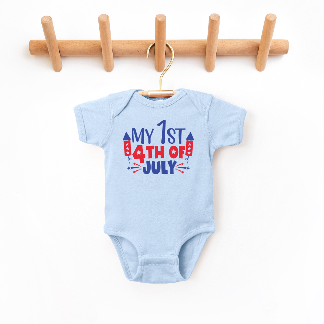 My First 4th of July Infant Bodysuit