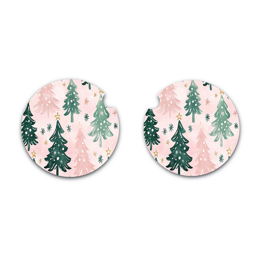 Blush Pine Car Coaster