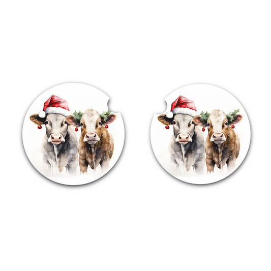 Yule Tide Companions Car Coaster