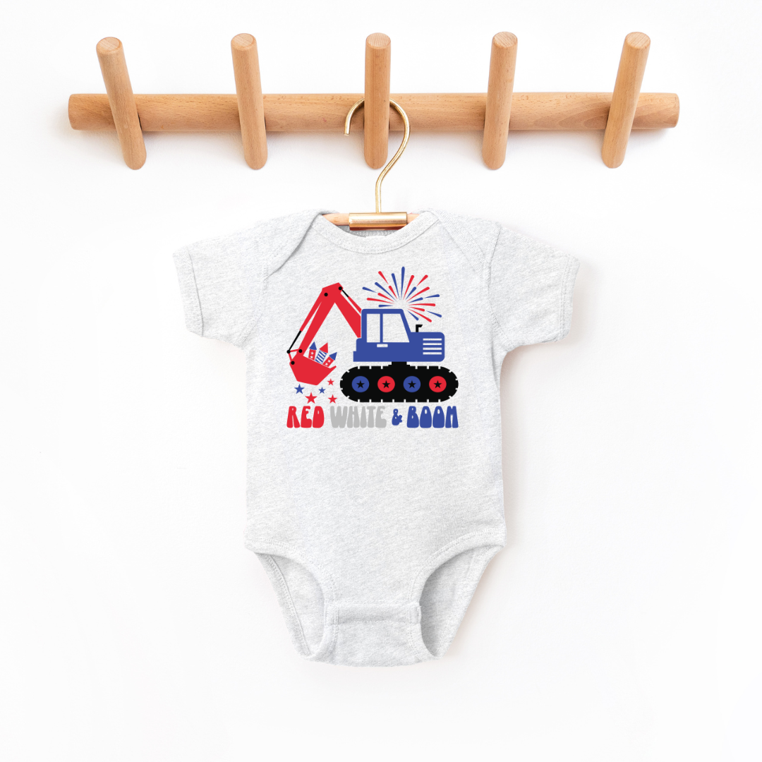 Red White & Boom Infant Bodysuit