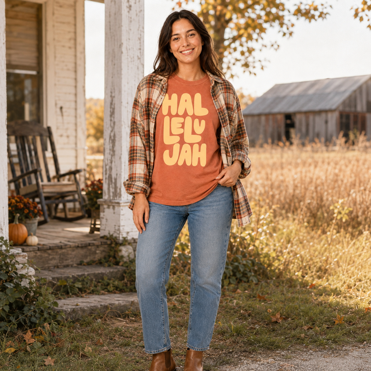 Hallelujah Adult Graphic Tee