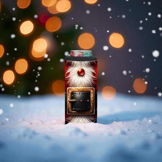 Santa's Belt 4-in-1 Can Cooler Tumbler