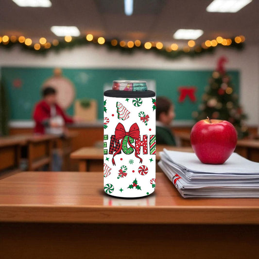 Teacher's Holiday 4-in-1 Can Cooler Tumbler