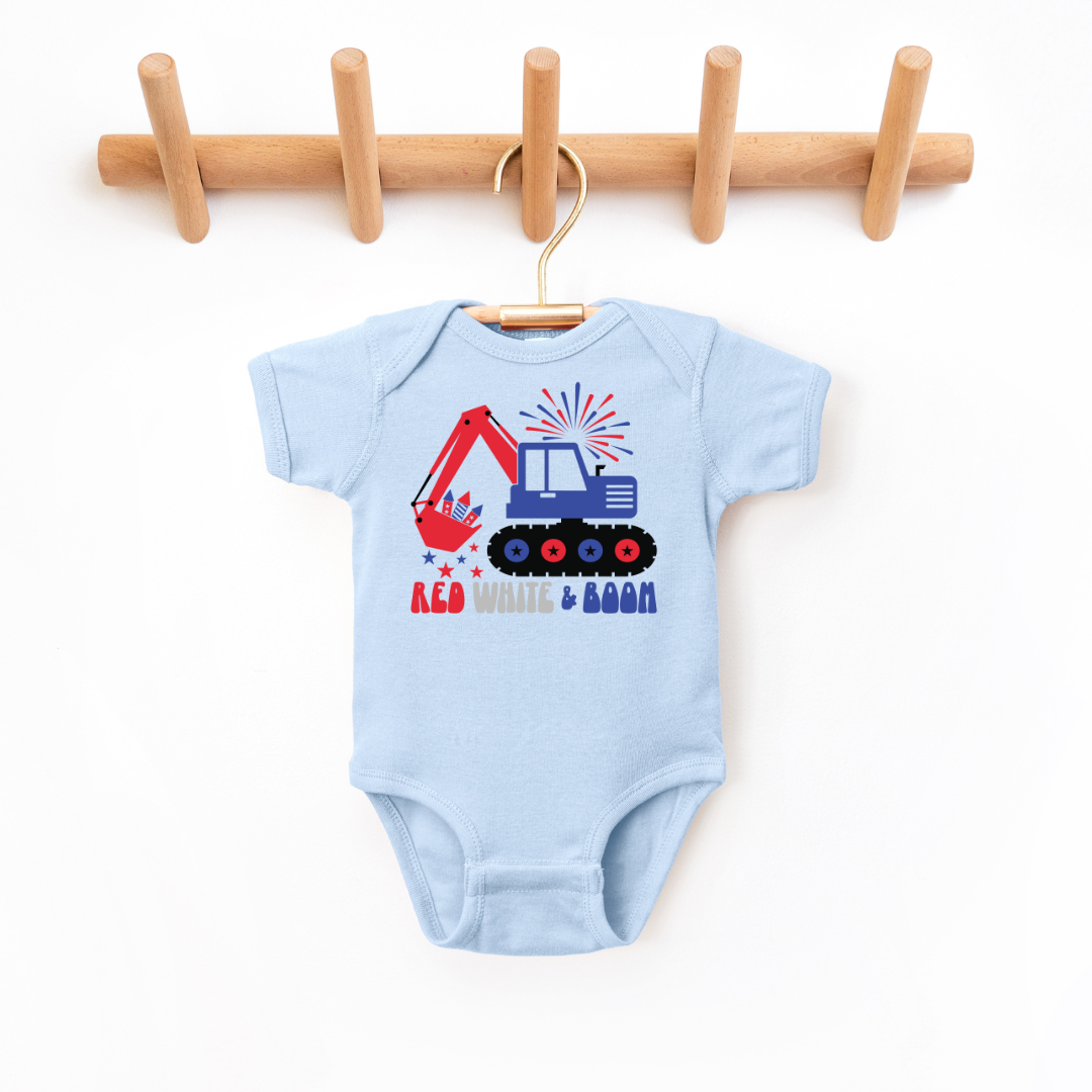 Red White & Boom Infant Bodysuit