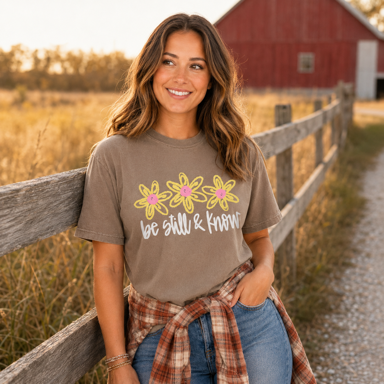 Be Still And Know Adult Graphic Tee