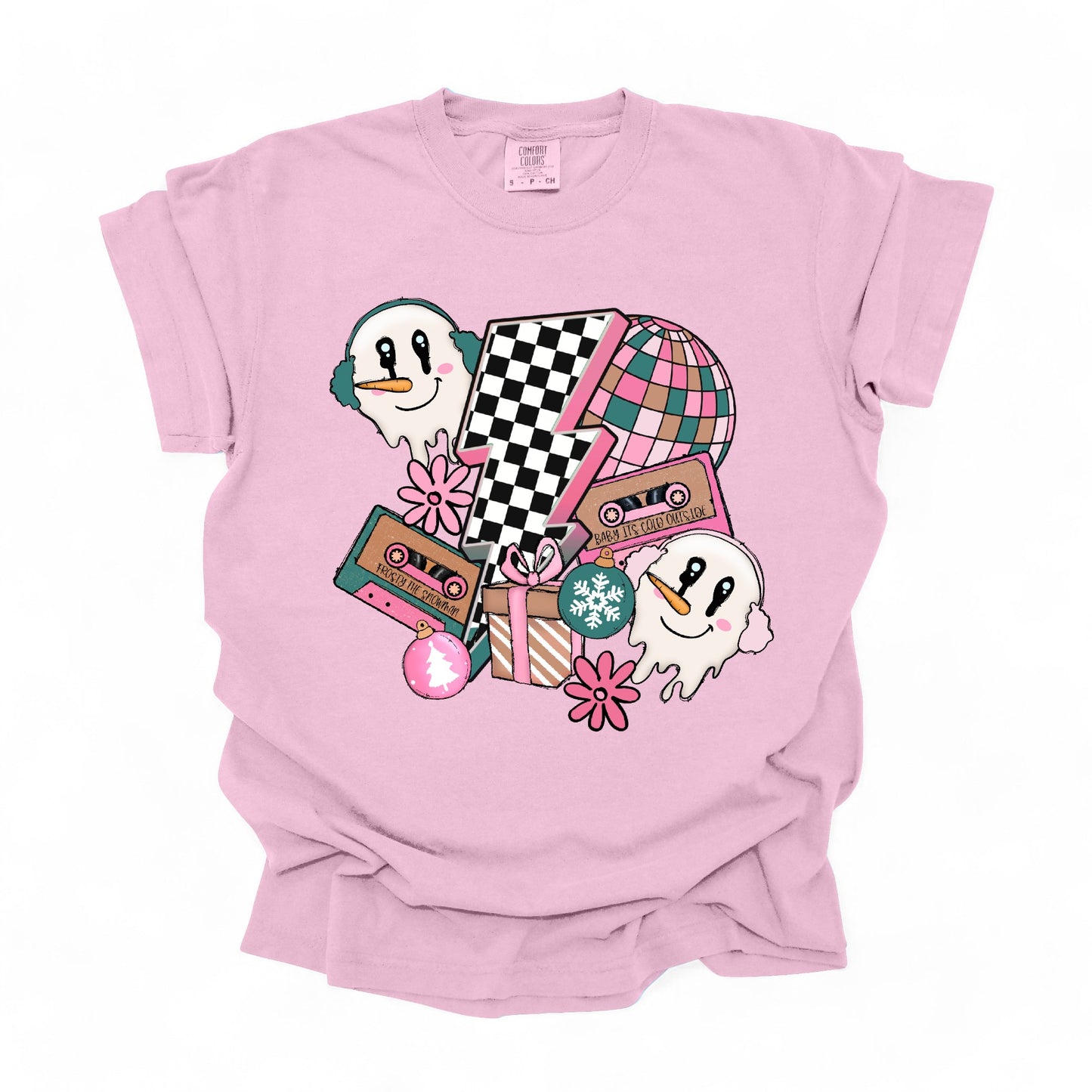 So Retro Snowman Graphic Tee