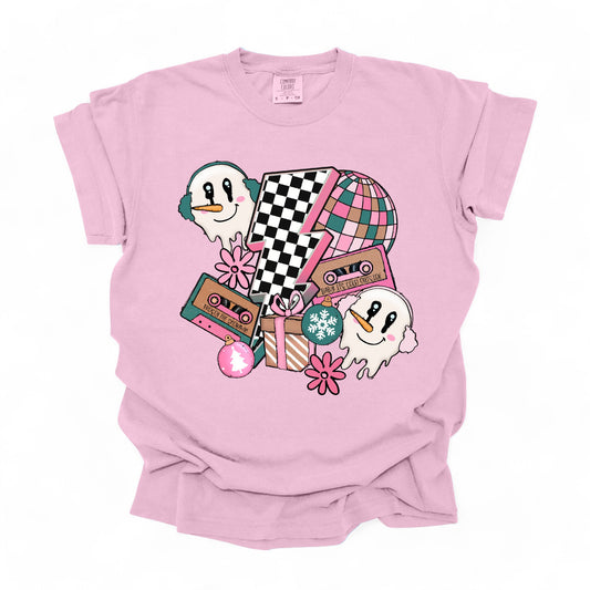So Retro Snowman Graphic Tee