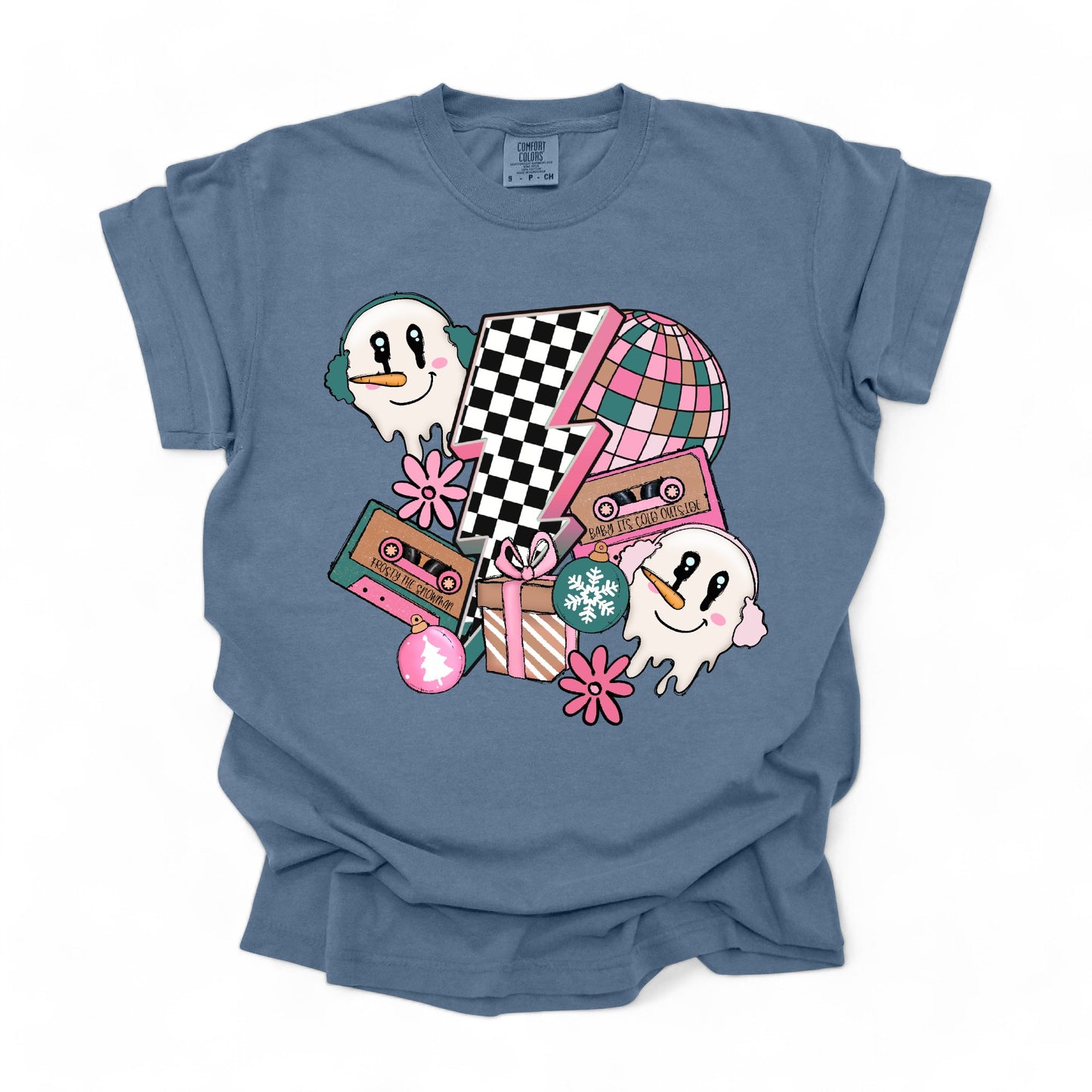 So Retro Snowman Graphic Tee
