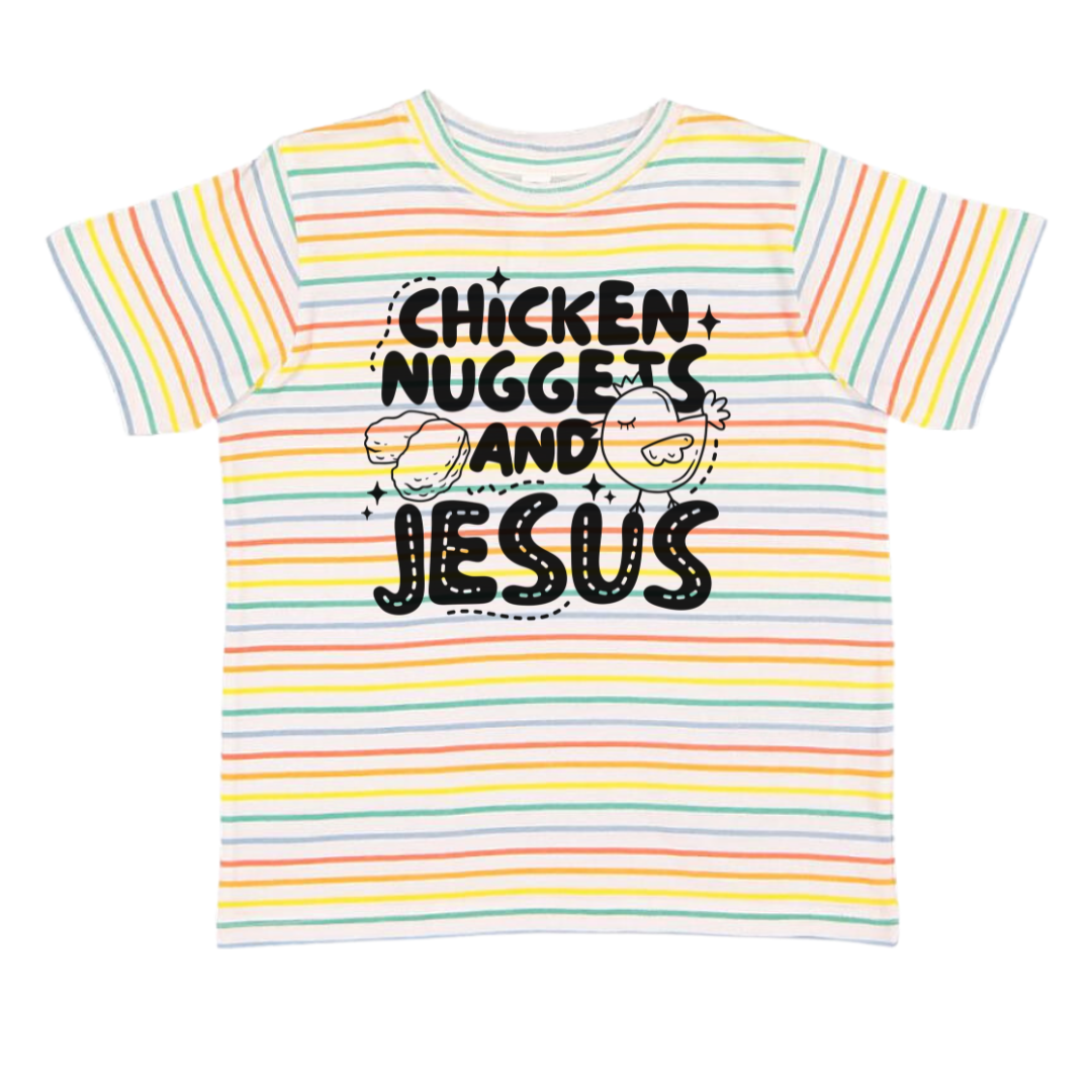 Chicken Nuggets & Jesus Youth & Toddler Tee