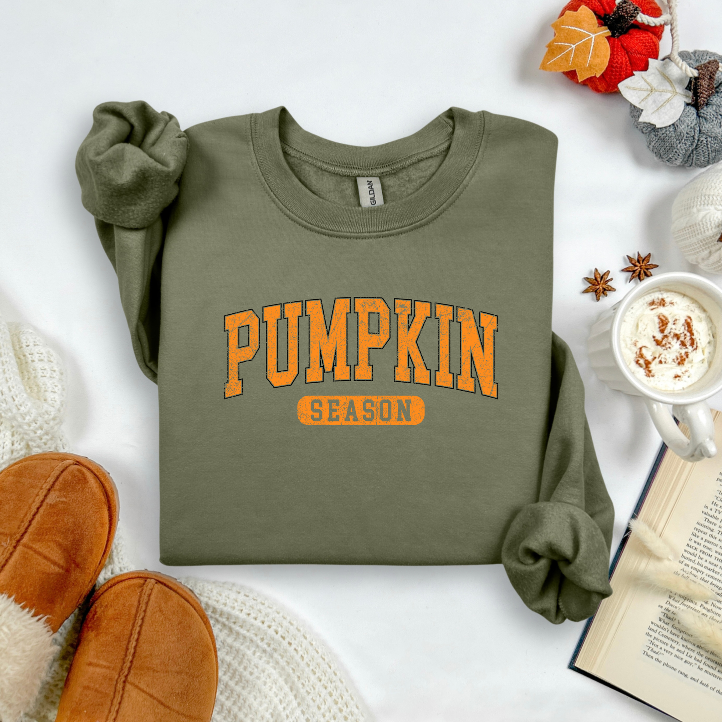 Pumpkin Season Graphic Sweatshirt