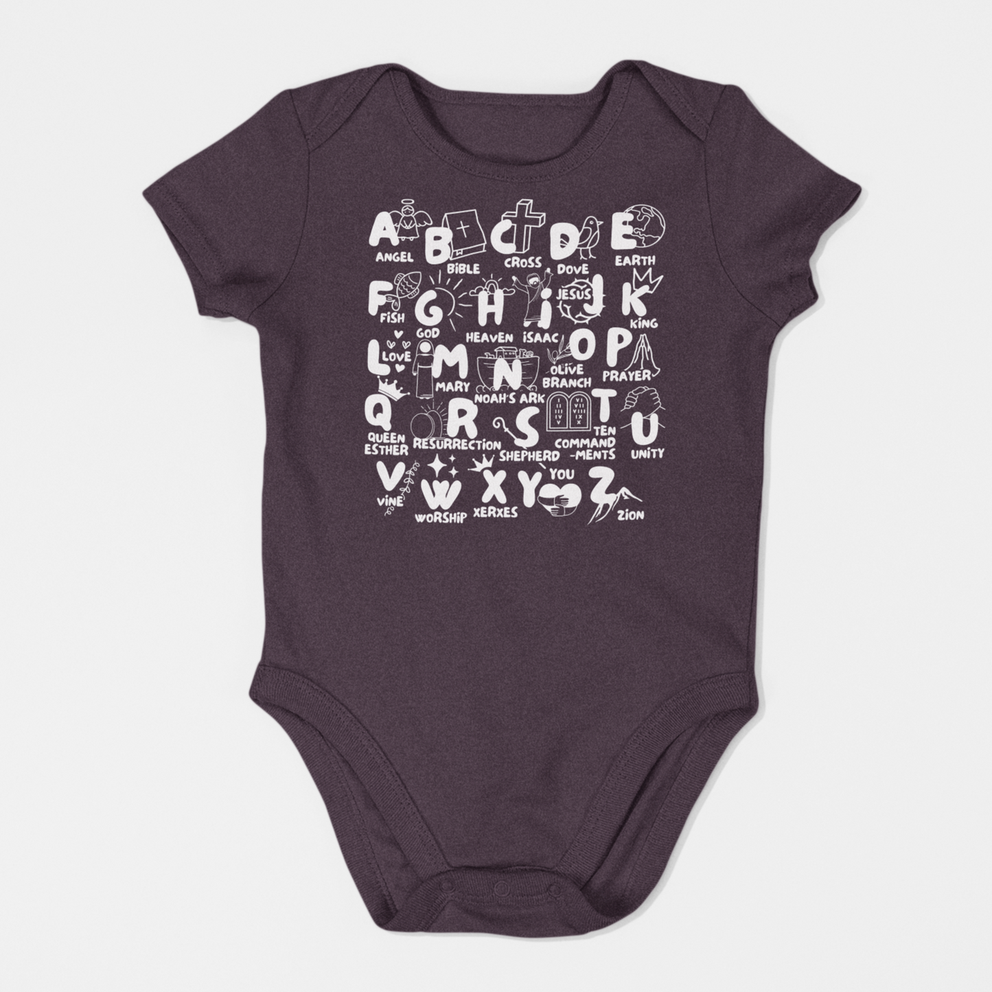 God's ABC's Infant Bodysuit