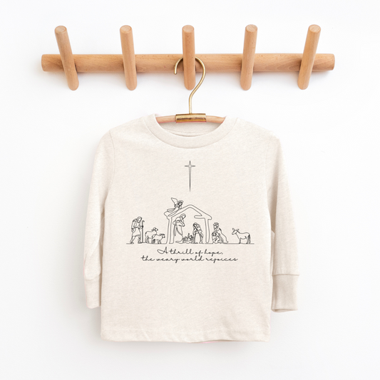 A Thrill Of Hope Youth & Toddler Long Sleeve Graphic Tee