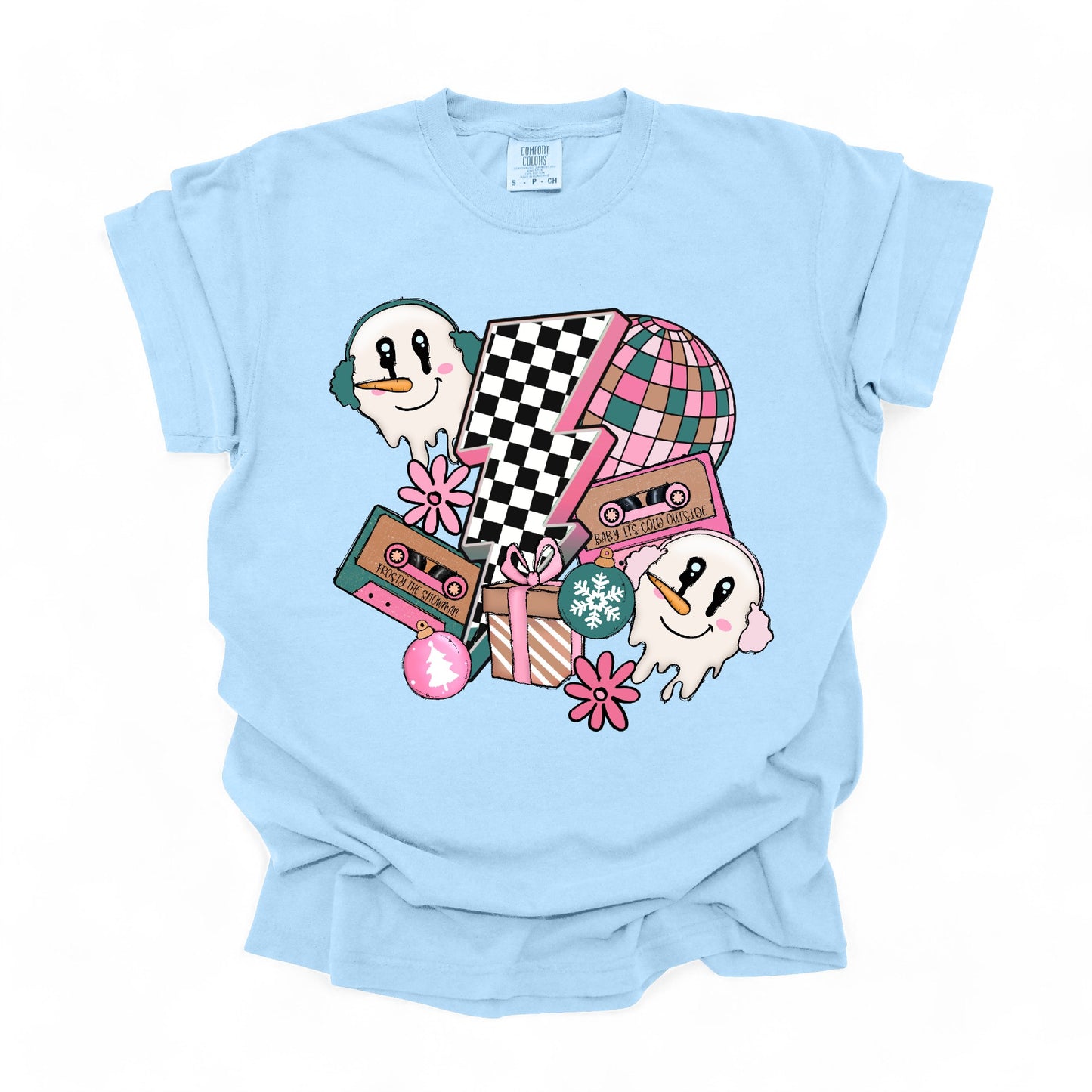 So Retro Snowman Graphic Tee