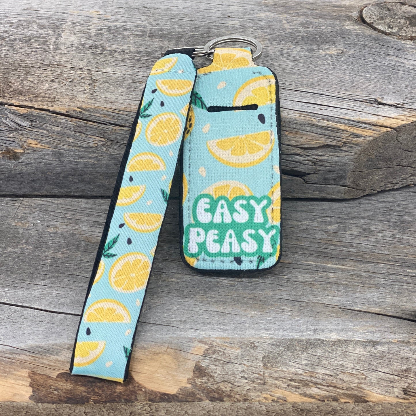 Easy Peasy Chapstick Keychain Holder