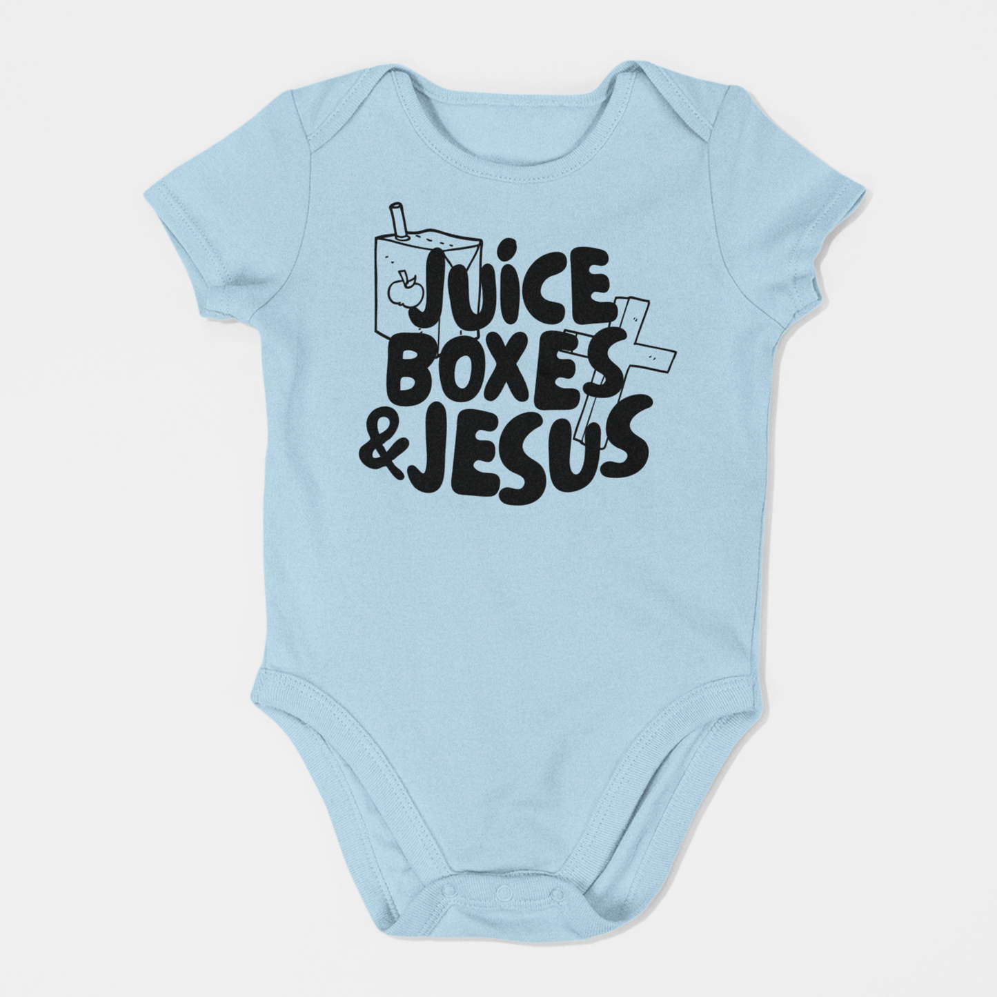 Juice Boxes & Jesus Infant Bodysuit