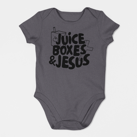 Juice Boxes & Jesus Infant Bodysuit