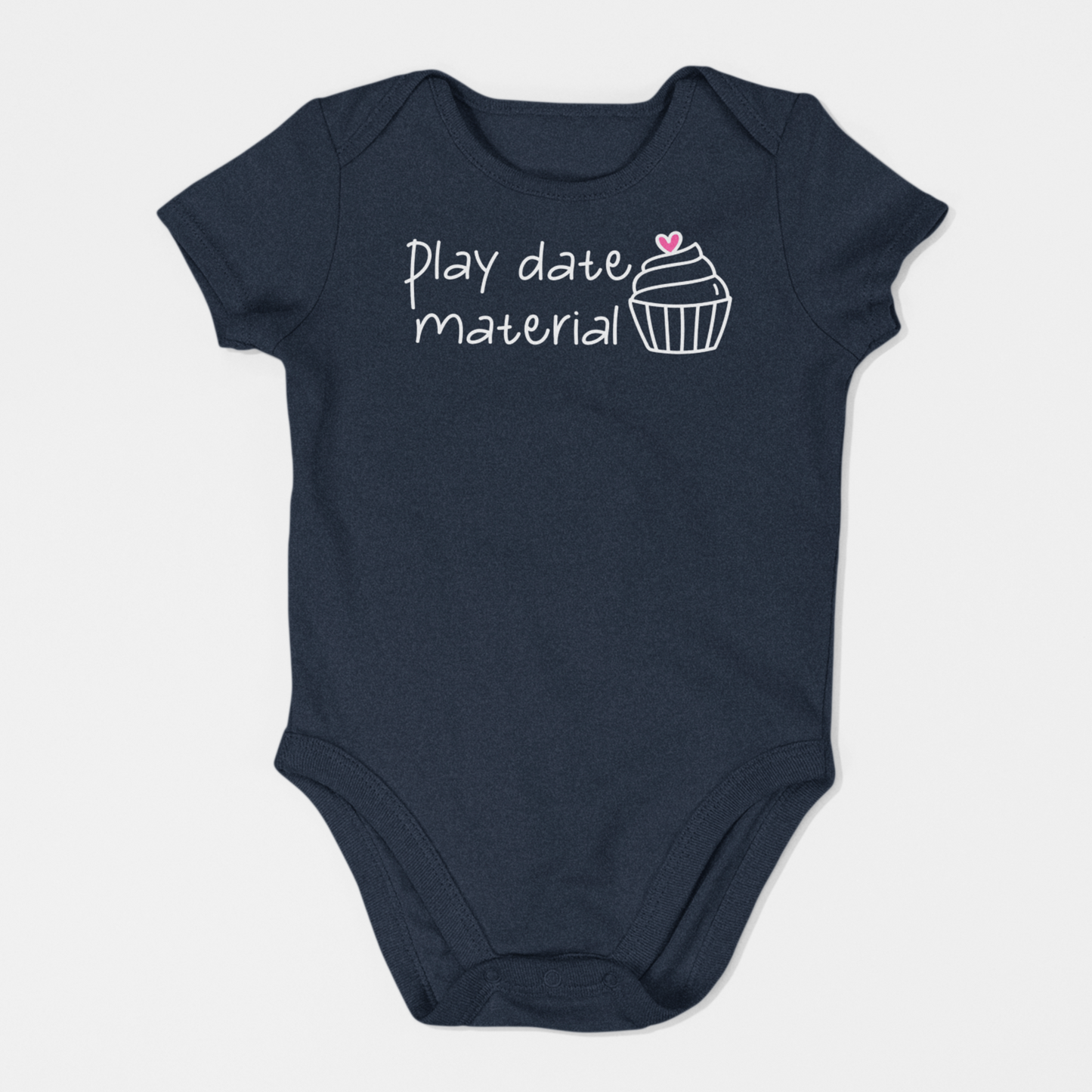 Play Date Material Infant Bodysuit
