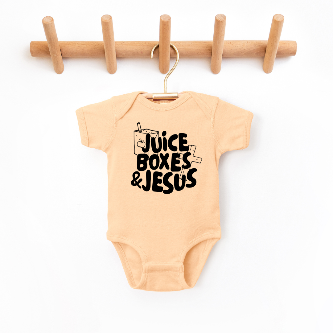 Juice Boxes & Jesus Infant Bodysuit