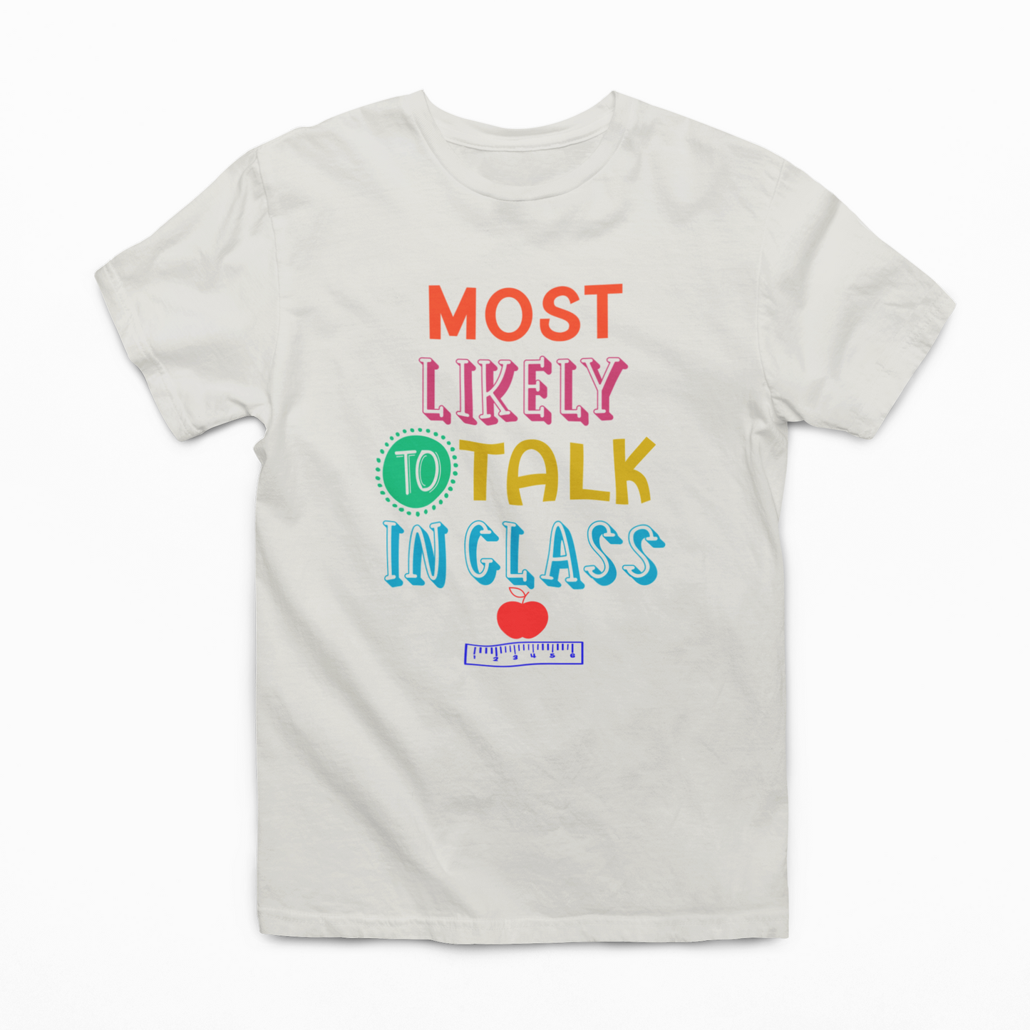 Most Likely to Talk in Class Youth & Toddler Graphic Tee