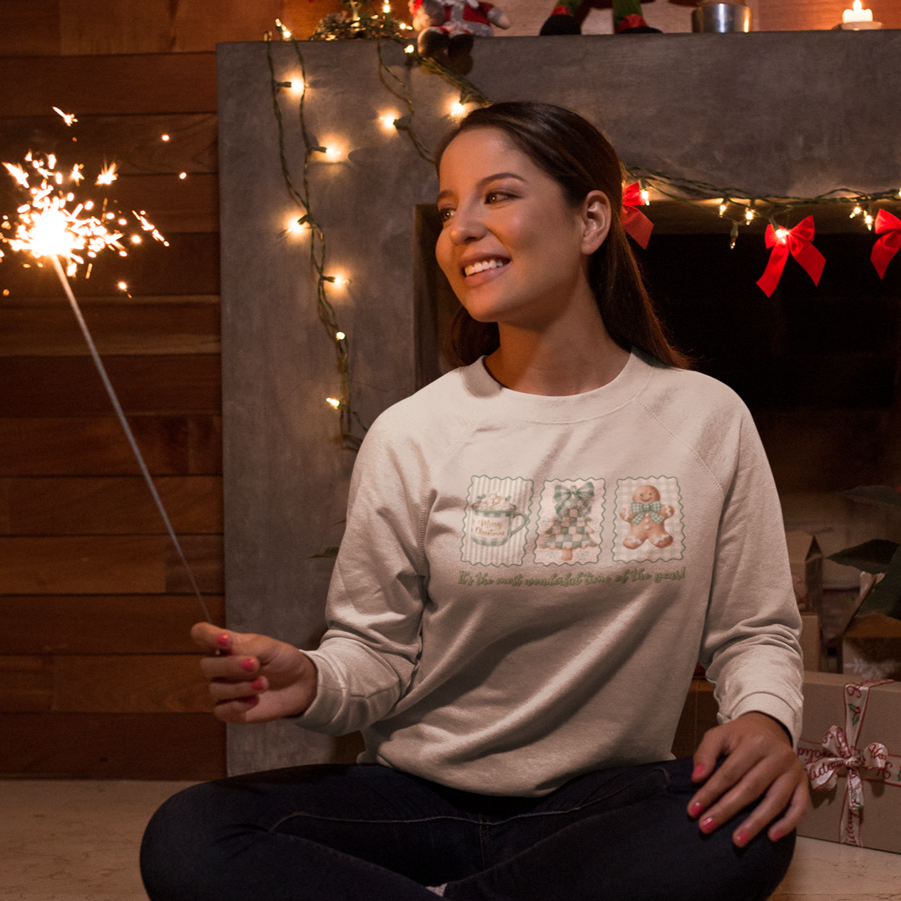 Most Wonderful Time Of The Year Graphic Sweatshirt