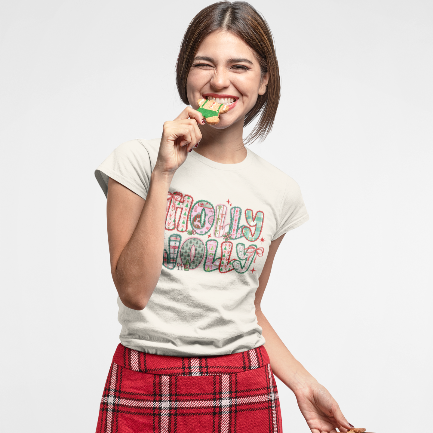 Holly Jolly Christmas Graphic Tee