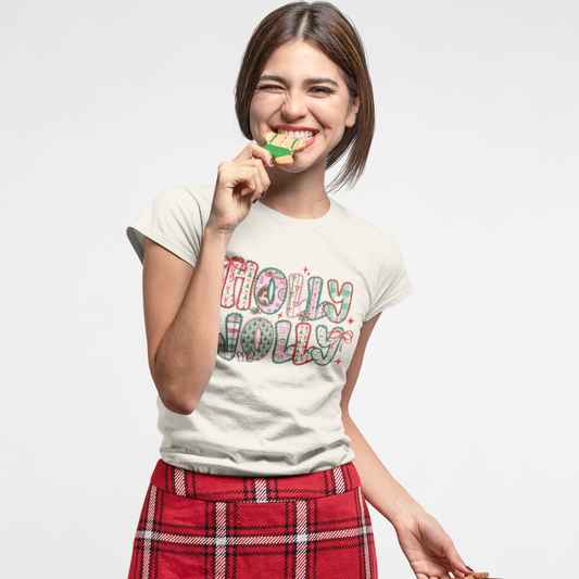 Holly Jolly Christmas Graphic Tee
